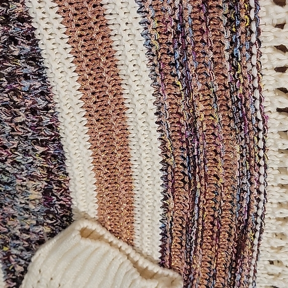 Women's XL beautiful loose knit heavyweight sweater - Picture 2 of 7